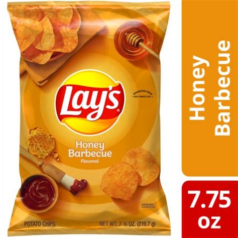 Lays Honey Barbecue Flavored Potato Chips 775 Oz Fred Meyer