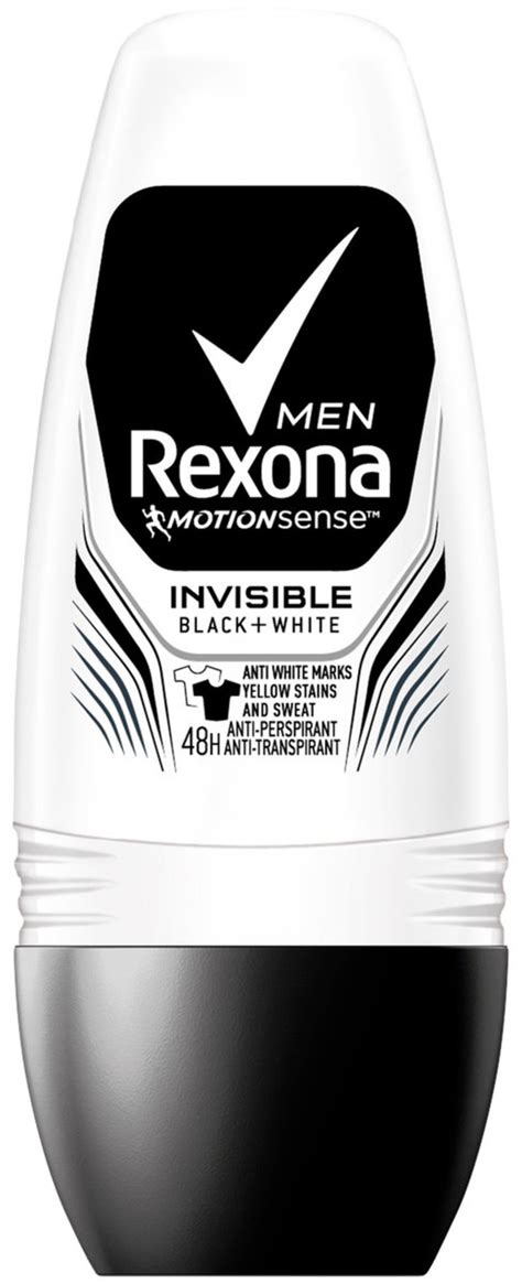 Rexona Men Invisible Black White Dezodorant Roll On Ml Sklep