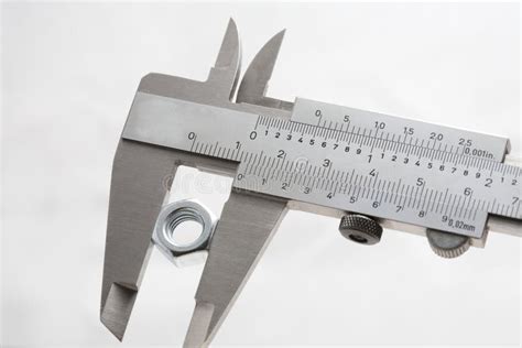 Vernier Caliper for Precise Measurements Stock Photo - Image of close ...