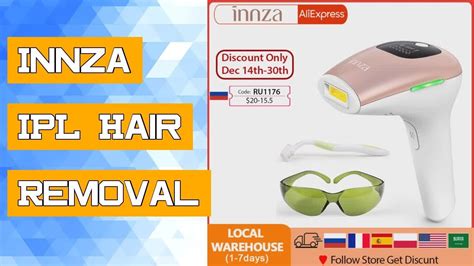 Innza Ipl Hair Removal Epilator Hair Removal Machine Laser Permanent