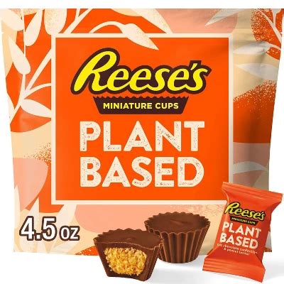 Reese S Plant Based Oat Chocolate Peanut Butter Cup Miniatures Bag