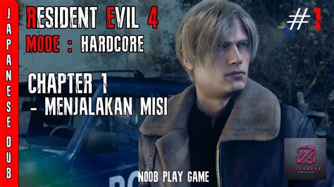 Baru Main Langsung Hardcore Resident Evil Remake Japan Dub