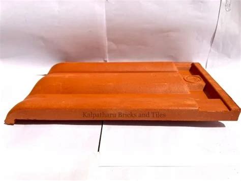 Mm Terracotta Clay Roofing Tiles Dimensions X Inch At Rs