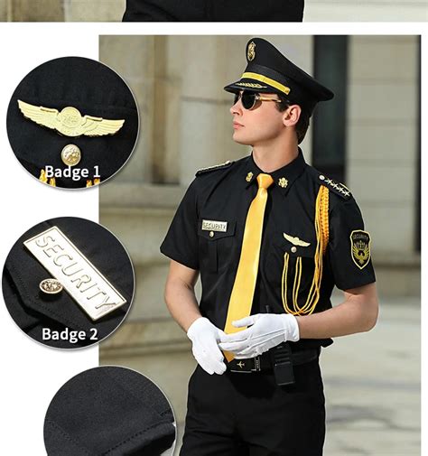 New Design Black Security Guard Uniforms - Buy High Quality Security ...