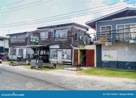 Old Wooden Houses in Georgetown Editorial Photo - Image of garbage ...