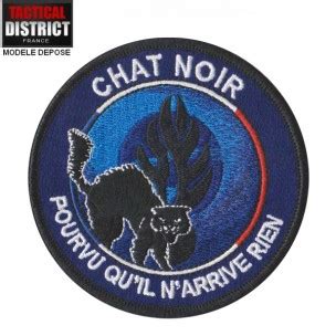 Ecusson CHAT NOIR Gendarmerie