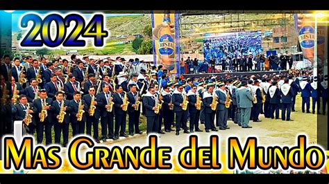 La Orquesta Mas Grande Del Mundo En Yauyos Jauja 2024 Fiesta Del 20 De