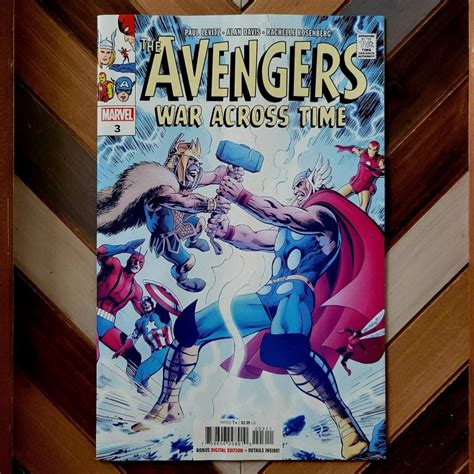 Avengers War Across Time Nm Marvel Set Of Series