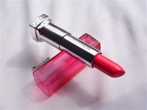 Maybelline Pink Alert Lipstick Pow 4 Review The Best Coral Lipstick In