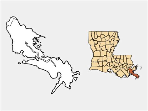 Port Sulphur, LA - Geographic Facts & Maps - MapSof.net