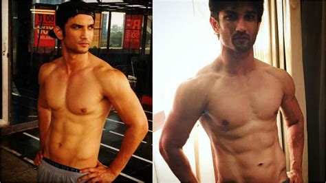 In Pictures 7 Times Sushant Singh Rajput Ditched His Shirt And Left