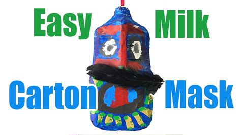 Milk Carton Mask Youtube