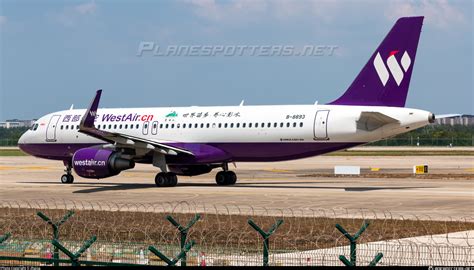 B 8893 China West Air Airbus A320 214 WL Photo By Zhaisa ID 1294515