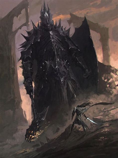 Fellowship Of Fans On Twitter Morgoth Vs Fingolfin A Duel For The