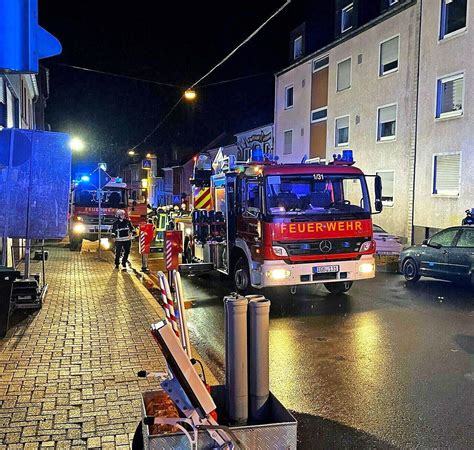 Einsaätze der Feuerwehr in St Ingbert und Rentrisch