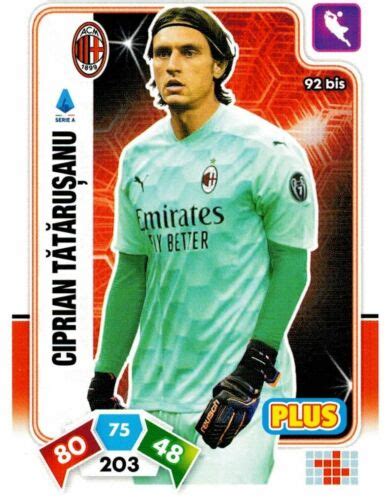 Panini Adrenalyn XL Calciatori 2020 2021 Card N 92 Bis Tatarusanu