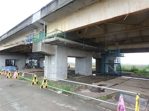被災した鈑桁橋の部材取替・支承取替設計｜橋梁設計・点検調査・工事の株式会社SANEi