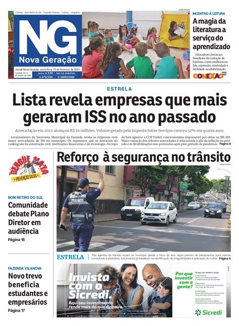 Nova Gera O Jornal Nova Gera O