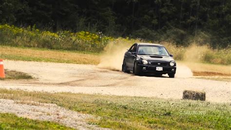 Slow Motion Gravel Drift Rockton Ontario Kwrc Rallycross Youtube