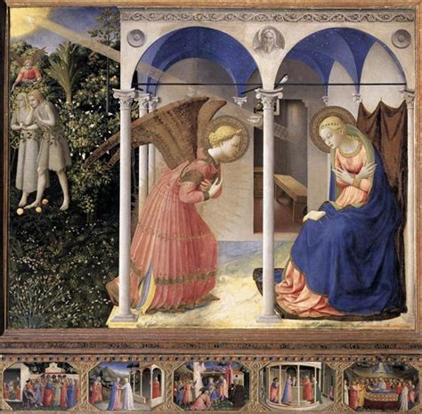 Annunciation Fra Angelico Wikiart Org