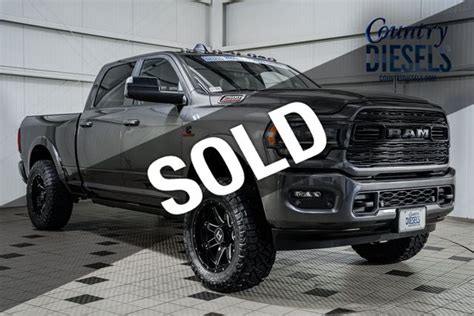 2022 Used Ram 2500 Limited Night Edition Leveled At Country Diesels