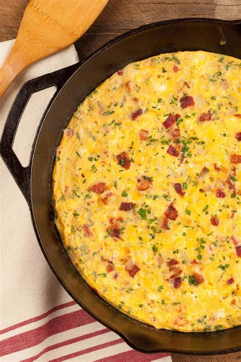 Bacon And Cheese Frittata