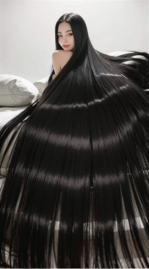 Pin By WladHair On HairReal In 2024 Long Black Hair Long Silky Hair