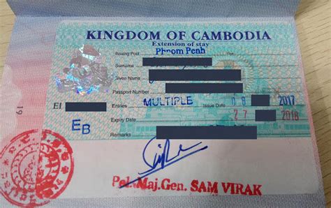 Cambodia Visa 2018