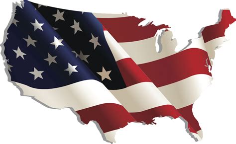 Usa Flag Map Png - Free Transparent PNG Download - PNGkey