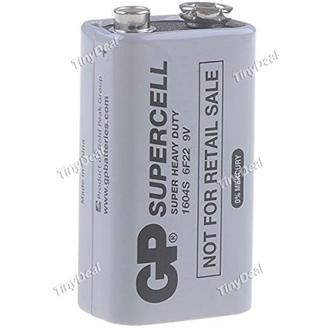 Gp Supercell Heavy Duty Battery Dry Cell For V Applications Camera Toy