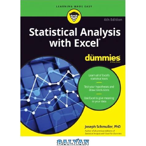 خرید و قیمت دانلود کتاب Statistical Analysis With Excel For Dummies ترب