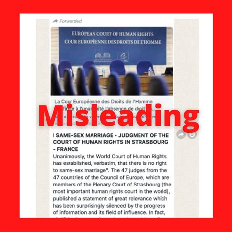 No A World Court Of Human Rights Did Not Rule On Same Sex Marriage Namibia Fact Check