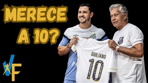 Giuliano Merece A Camisa Do Santos Hayner Explica Porque Foi