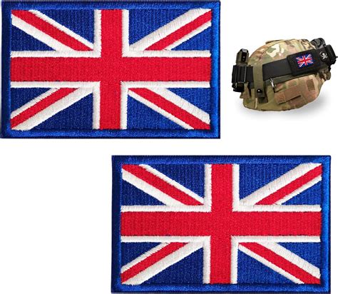 2pcs Tactical Great British Union Jack Patchtactical Union Jack