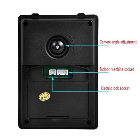 Ennio Fa Inch Wired Wireless Wifi Rfid Password Video Door