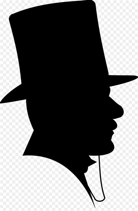 Silhouette Top hat - silhouette man png download - 962*1920 - Free ...