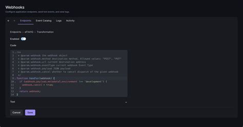 Webhooks - TableFlow