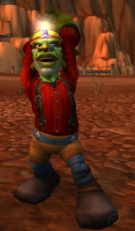 Goblin Stripminer Npc World Of Warcraft