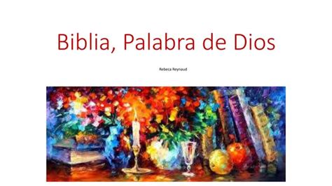 1 biblia palabra de dios | PPT