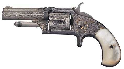 Engraved Smith And Wesson Model No 1 12 Second Issue Revolver Rock Island Auction