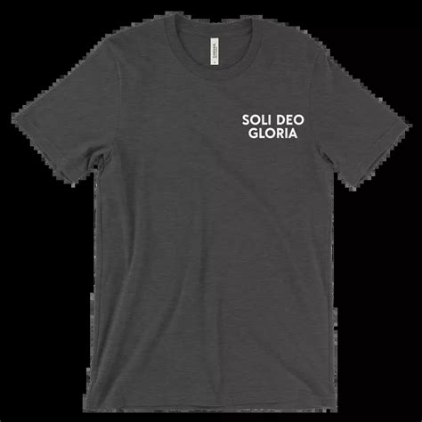 Soli Deo Gloria Tee Lc Missional Wear