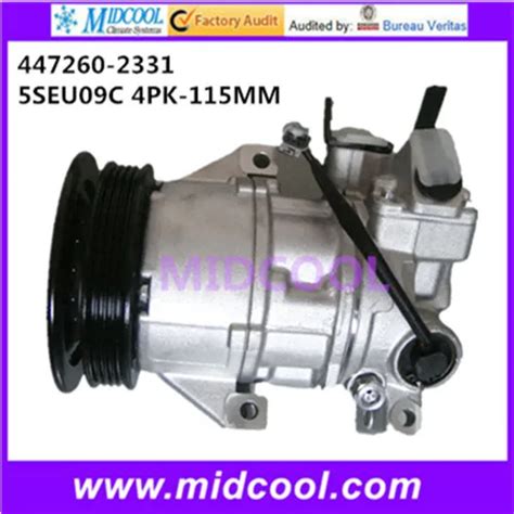 High Quality Auto Ac Compressor Seu C For Pk Mm In A