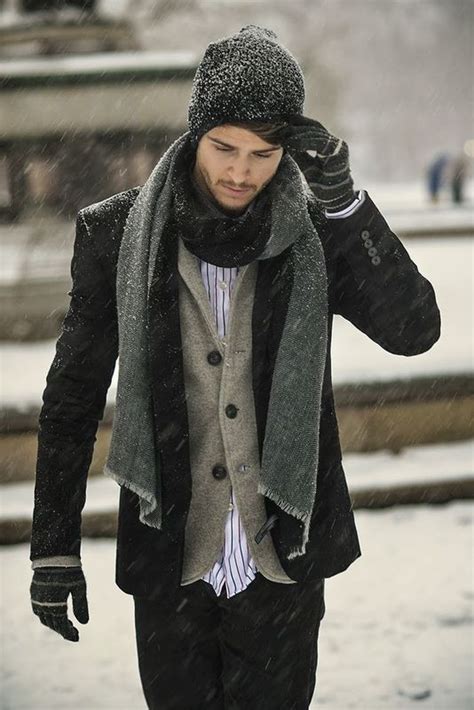 Venta Como Vestir Elegante En Invierno Hombre En Stock