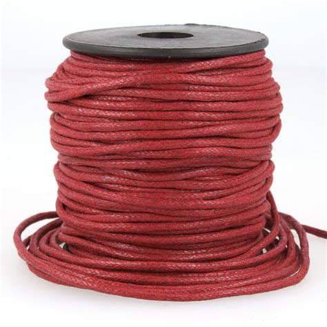 Trim Cord Faux Leather 35mm X 2mm Burgundy Stephanoise Groves