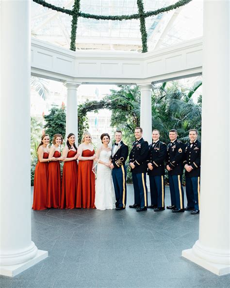 Julia and Wes | Nashville, TN Winter Wedding | Gaylord Opryland Hotel ...