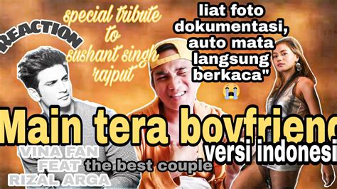 Main Tera Boyfriend Vina Fan Cover Shushant Singh Rajput Reaction