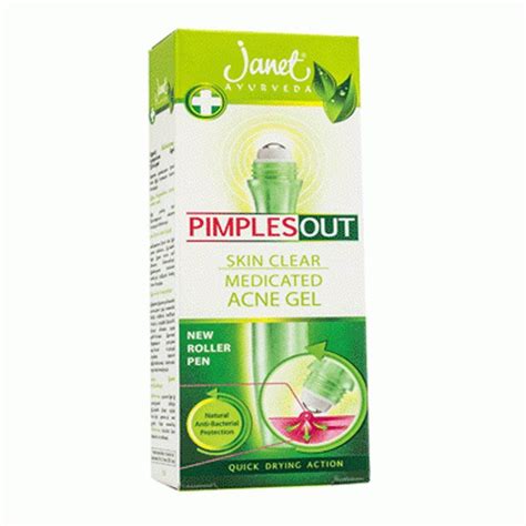 Janet Pimple Out Skin Clear Medicated Acne Gel 15ml Catchme Lk