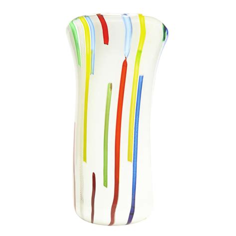 Anzolo Fuga Vase With Vertical Rods For Sale At Stdibs