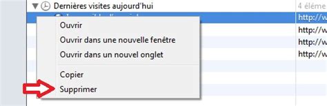 Effacer l historique des sites visités Astucesinformatique