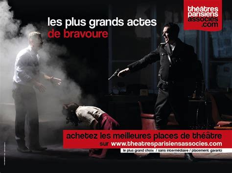 Affiche Les plus grands actes de bravoure des Théâtres Parisiens Associés